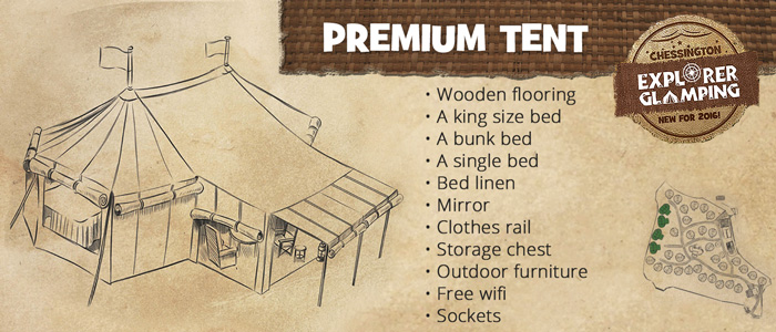 Premium Glamping Tent